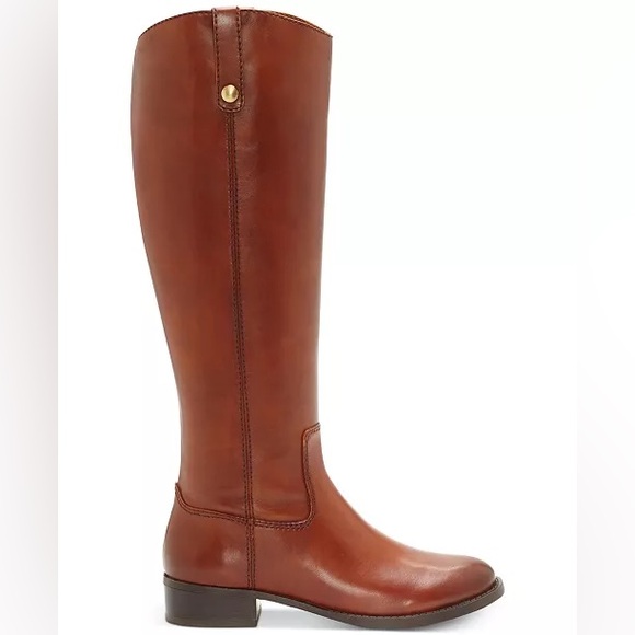 INC International Concepts Shoes - INC Fawne Wide-Calf Riding Leather Boots 7 wide NWT